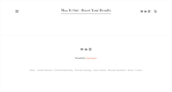 Desktop Screenshot of maxitout.com
