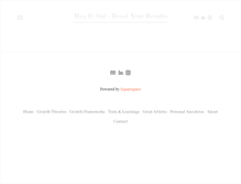 Tablet Screenshot of maxitout.com